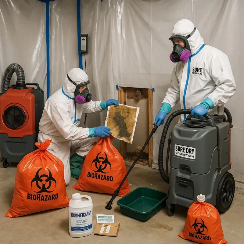 Contaminated Water Handling Protocols process in Adams, MA