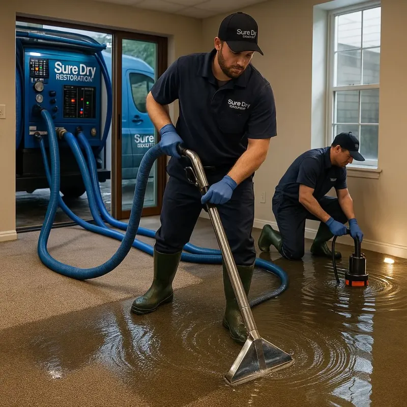 Water Extraction and Removal process in Adams, MA